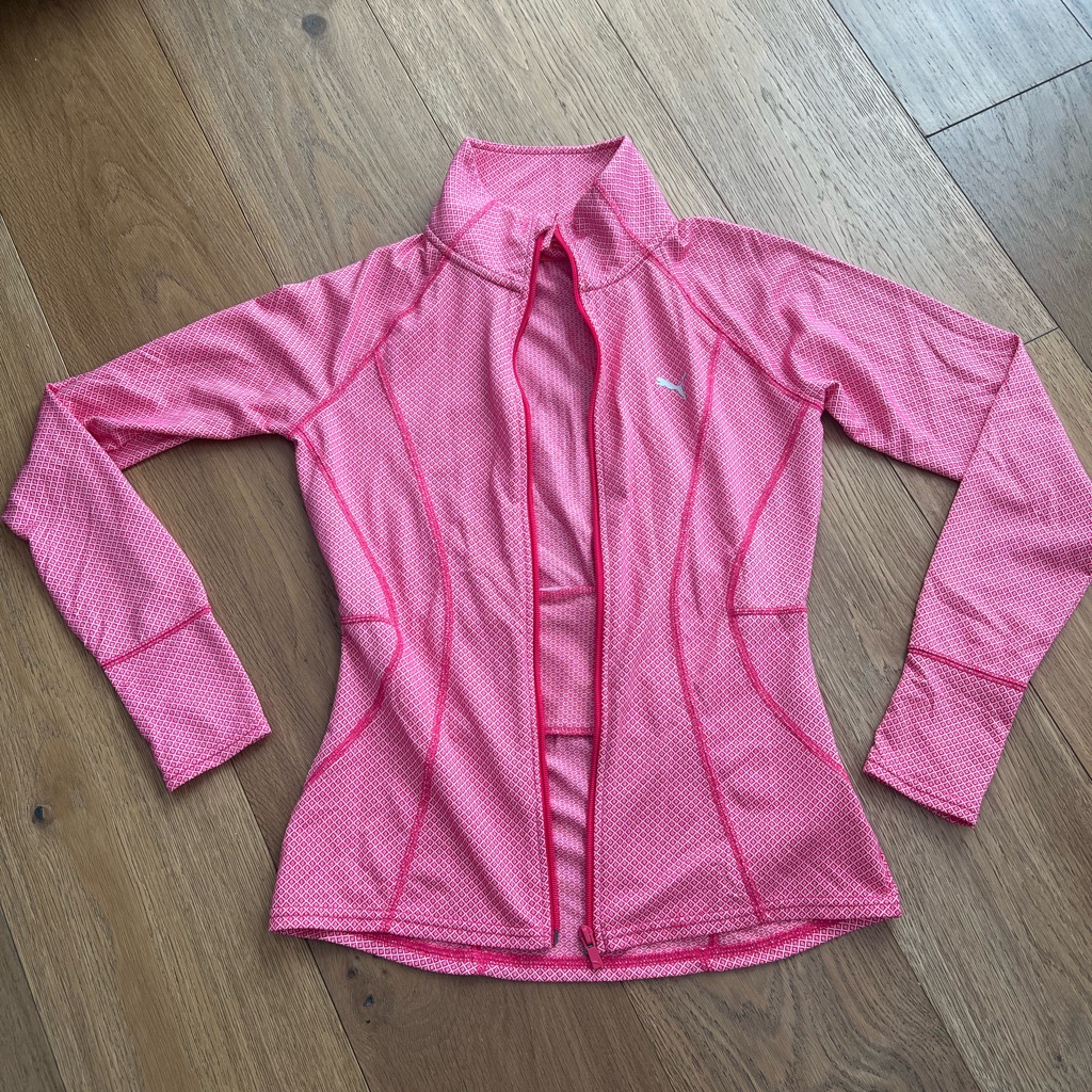 Puma Patterned Full Zip